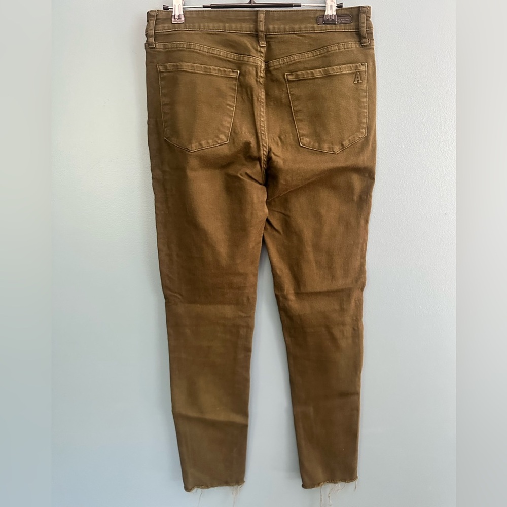 Articles Of Society Women's Military Green Skinny Jeans Size 29 - Picture 3 of 5